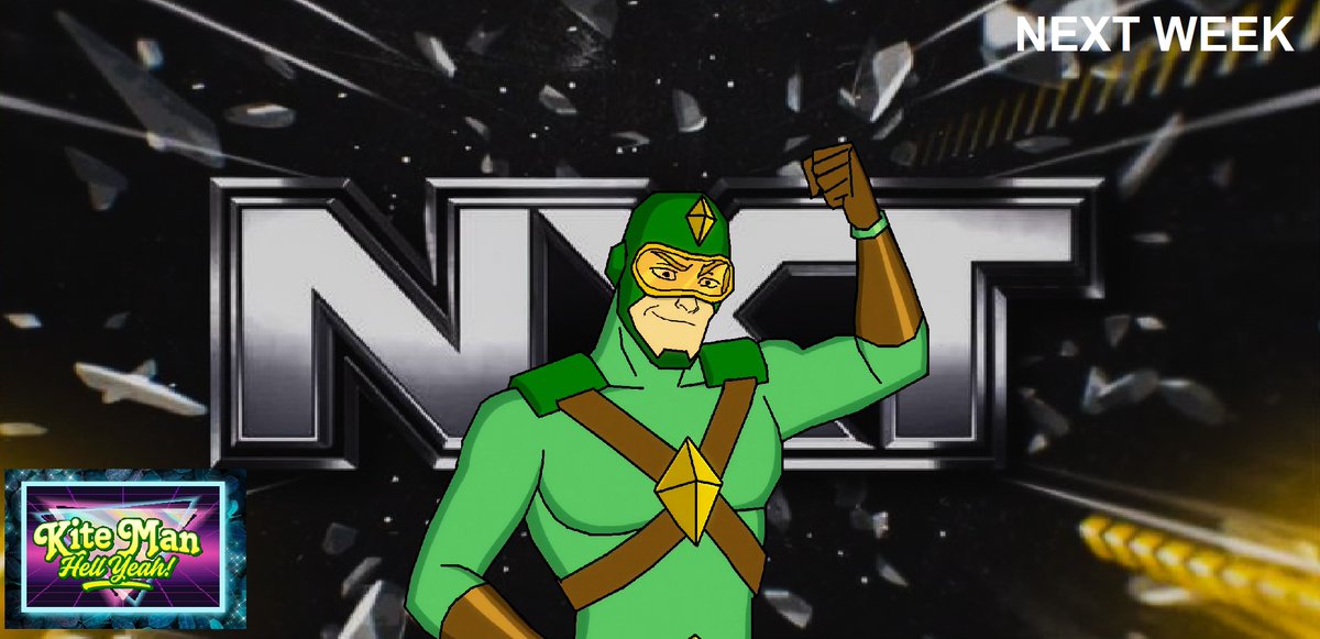 jb9180SMHR_7Y's tweet image. #KiteMan (Hell Yeah) hosts #WWENXT next week on #StPatricksDay.