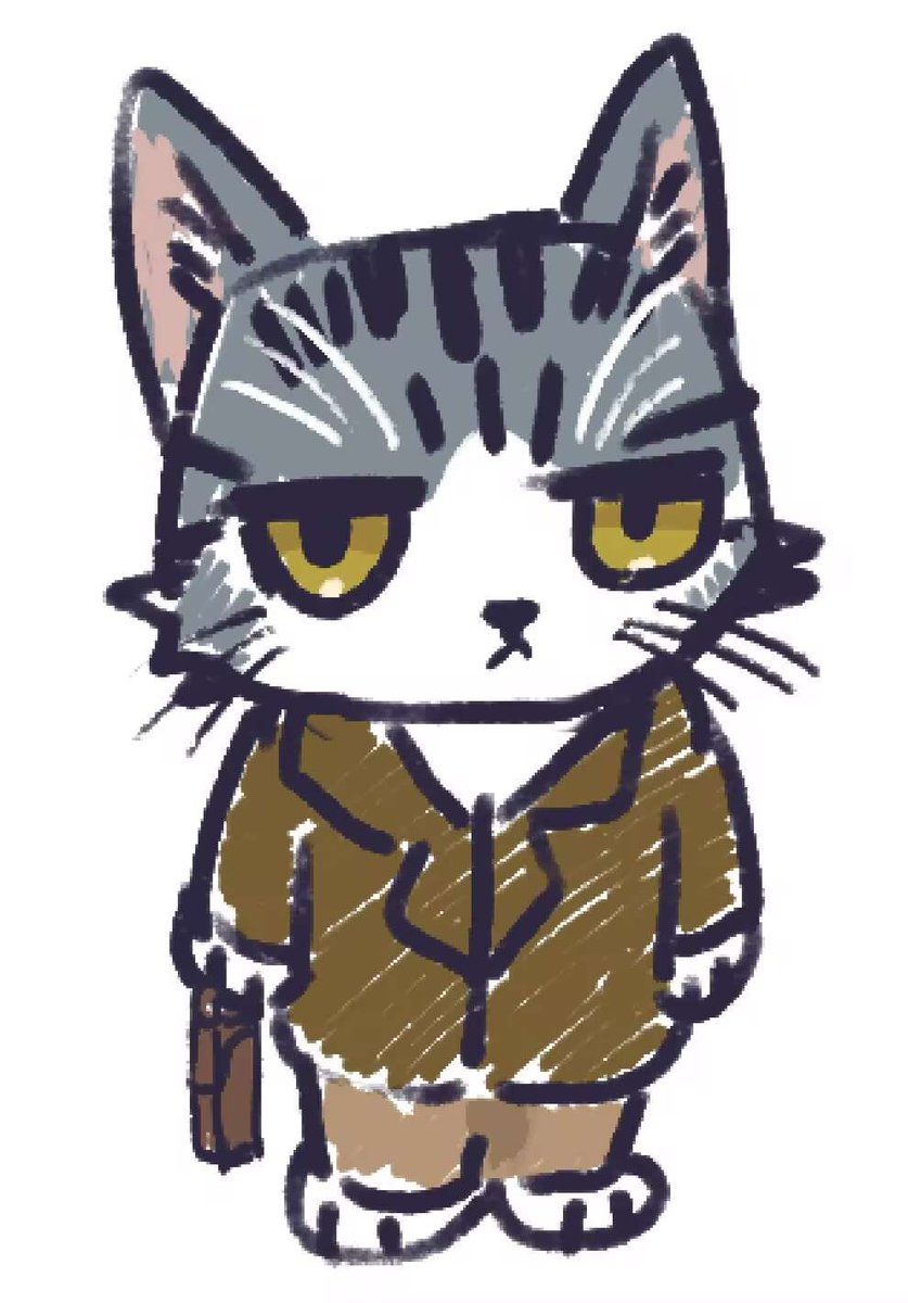Nortacus_Dx19's tweet photo. 这事猫啊，宝宝你是一个班味小猫 https://t.co/vqoPodYrCO