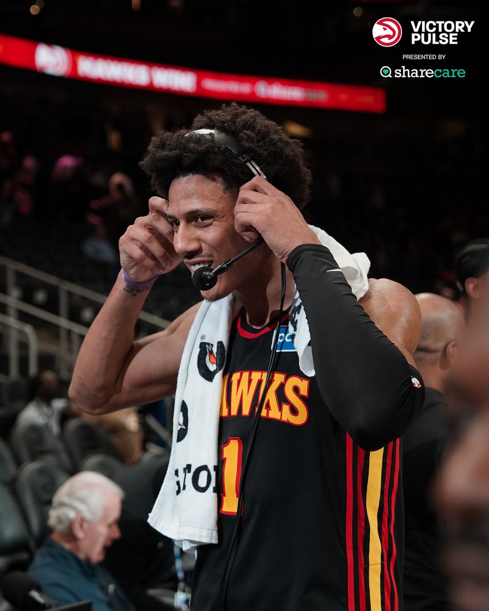 ATLHawks's tweet photo. Longest active win streak in the NBA 📈 @SharecareInc https://t.co/Vn3vB3KXmE