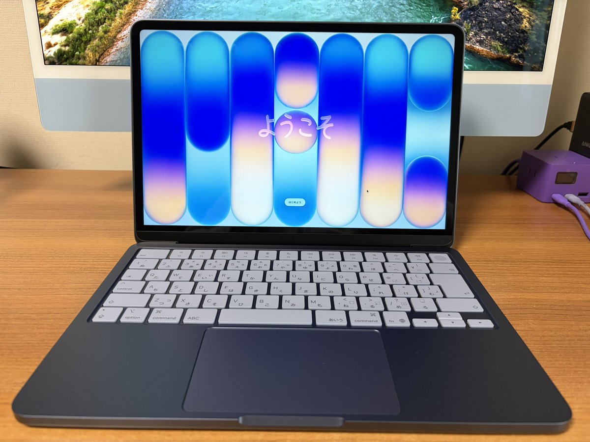 kuwa5546's tweet photo. MacBook Neoが到着しました😆
廉価版モデルでもさすがの質感🎵 https://t.co/8jyhf40kLP