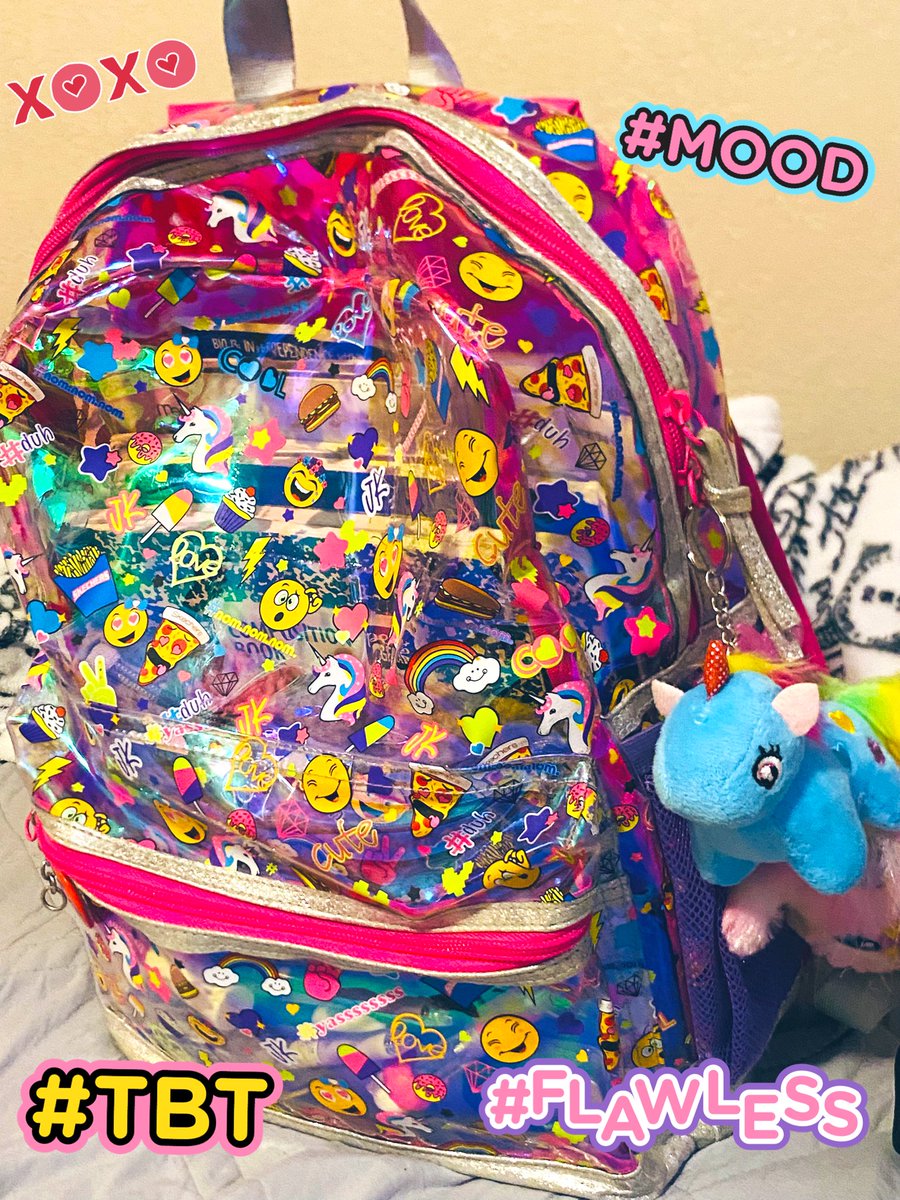to bring this backpack to school, but am too embarrassed and i think i’ll get bullied sigh..