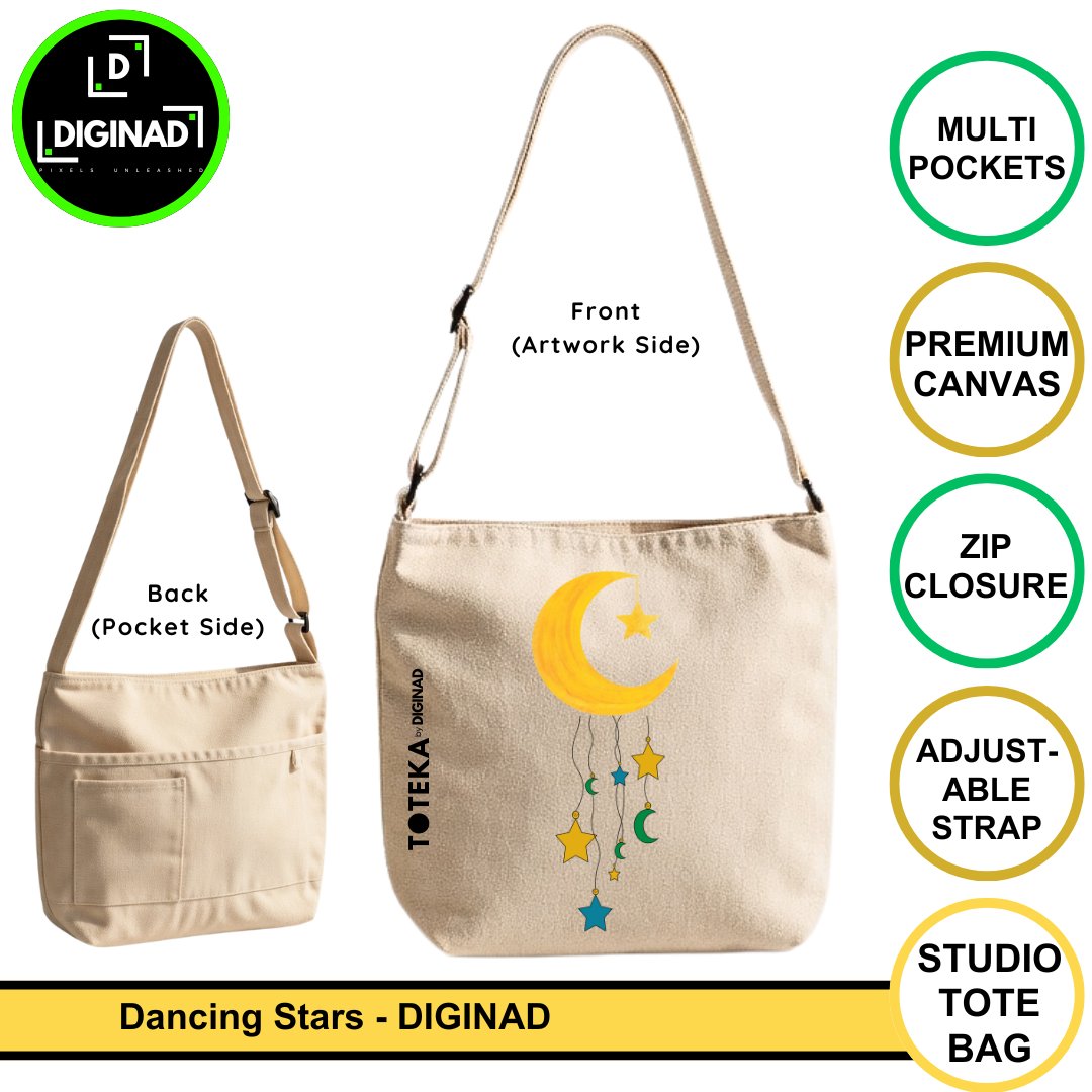 DIGINADGALLERY's tweet image. EID SPECIAL – DIGINAD Studio Totes

5 artist-made designs.
Customizable with To &amp;amp; From or logos.
👜Premium canvas
🔐Zip closure
🎒Multi pockets
🎯Adjustable strap

💰Launch Price: PKR 1299

Carry art. Support artists.

#DIGINAD #StudioTote #EidCollection #SupportArtists