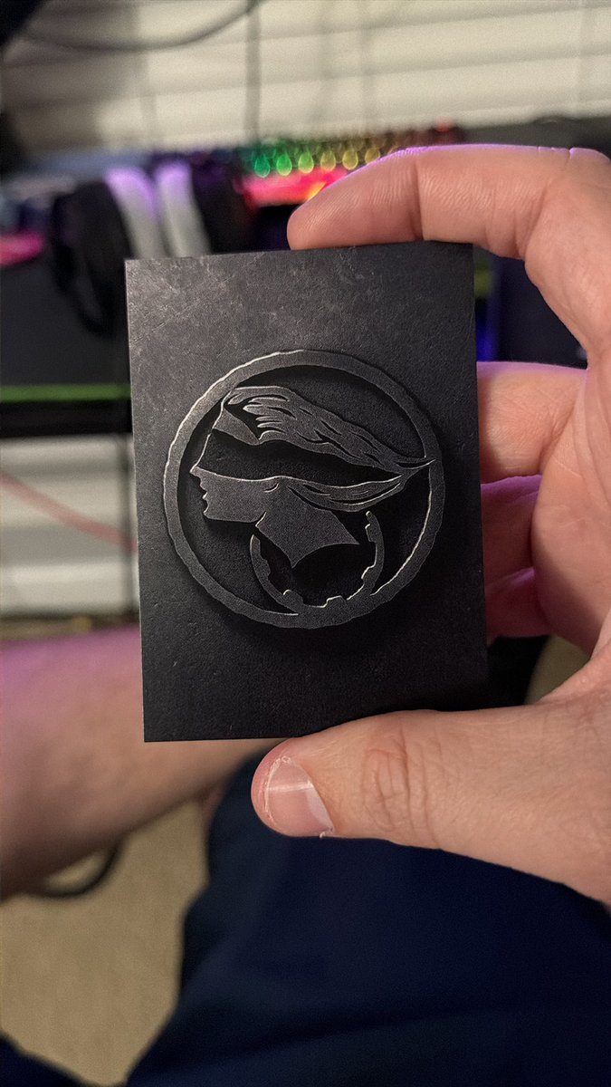 mgcrosby's tweet photo. Came home to a mail piece and didn’t order anything, to my avail it’s this little card…this is the coolest little card I’ve ever seen! Gotta love @jonbellion #beautifulmind https://t.co/YLqjpvBLM3