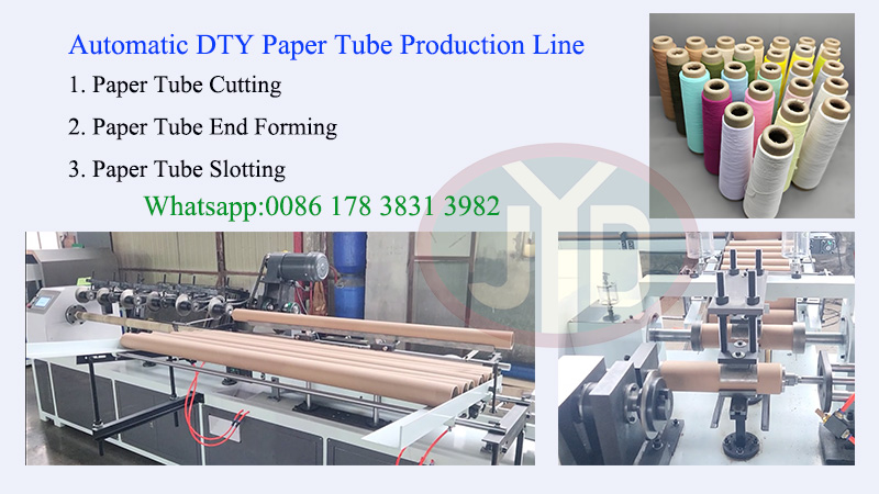 AmandaJ54943416's tweet image. Automatic DTY Paper Tube Production Line | Full Manufacturing Process #dty #papertube #papercore 

DTY Paper Tube Manufacturing Process
1. Paper Tube Cutting
2. Paper Tube End Forming
3. Paper Tube Slotting