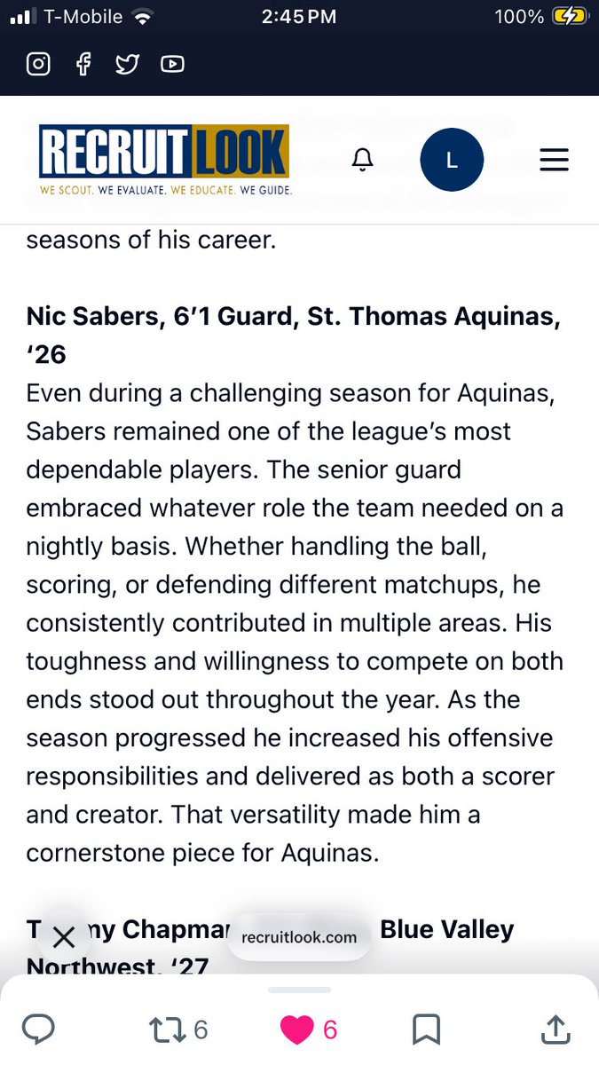 Nic Sabers tweet media