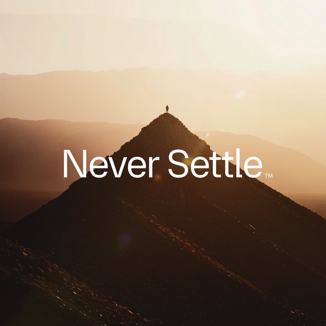 NeverSettleIT's tweet photo. Never Settle isn’t just a name. It’s a mindset. A refusal to accept average. A commitment to live a bigger story. The view is always better when you keep climbing. 

https://t.co/hOcF2JBfWy

#NeverSettle #LiveABiggerStory #Design #Marketing #tech https://t.co/P1SrpeyFI3