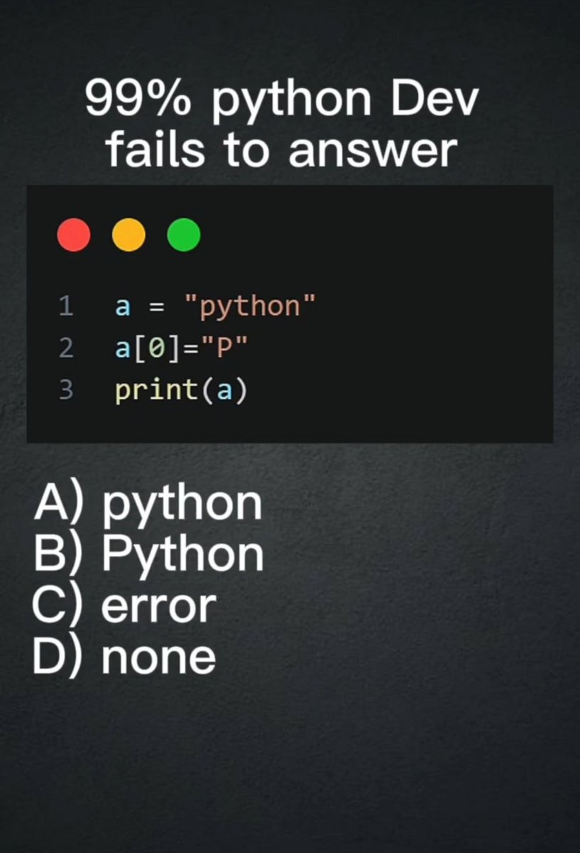 Python Developer tweet media
