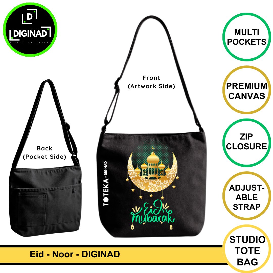 DIGINADGALLERY's tweet image. EID SPECIAL – DIGINAD Studio Totes

5 artist-made designs. Customizable with To &amp;amp; From or logos.

👜Premium canvas 
🔐Zip closure 
🎒Multi pockets 
🎯Adjustable strap

💰Launch Price: PKR 1299

Carry art. Support artists.

#DIGINAD #StudioTote #EidCollection #SupportArtists