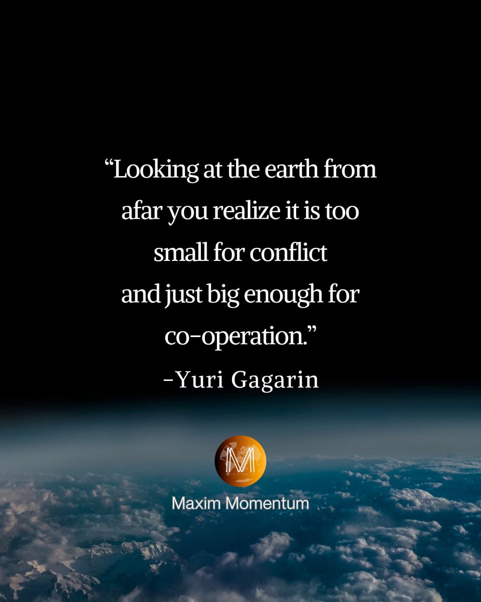MaximMomentum's tweet photo. Yuri Gagarin | 7 Lessons on Courage and Exploration That Will Change How You See Limits #YuriGagarin #FirstHumanInSpace #SpaceExploration #SpaceRace #Cosmonaut https://t.co/SiacRCtbay https://t.co/mMoKtNiy2o