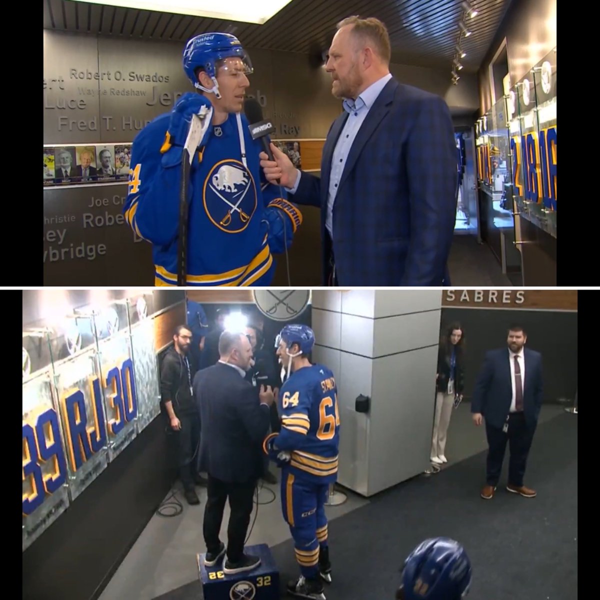 ojb716's tweet photo. Good to see everyone in the @BuffaloSabres stepping their game up

#sabrehood #sabres #letsgobuffalo https://t.co/kzOvKUu6dh