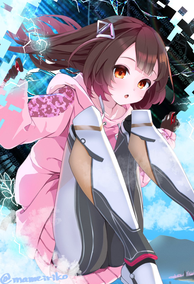 mameiriko's tweet photo. 【再掲】
#ロボ子Art https://t.co/JoGndl5x2Z