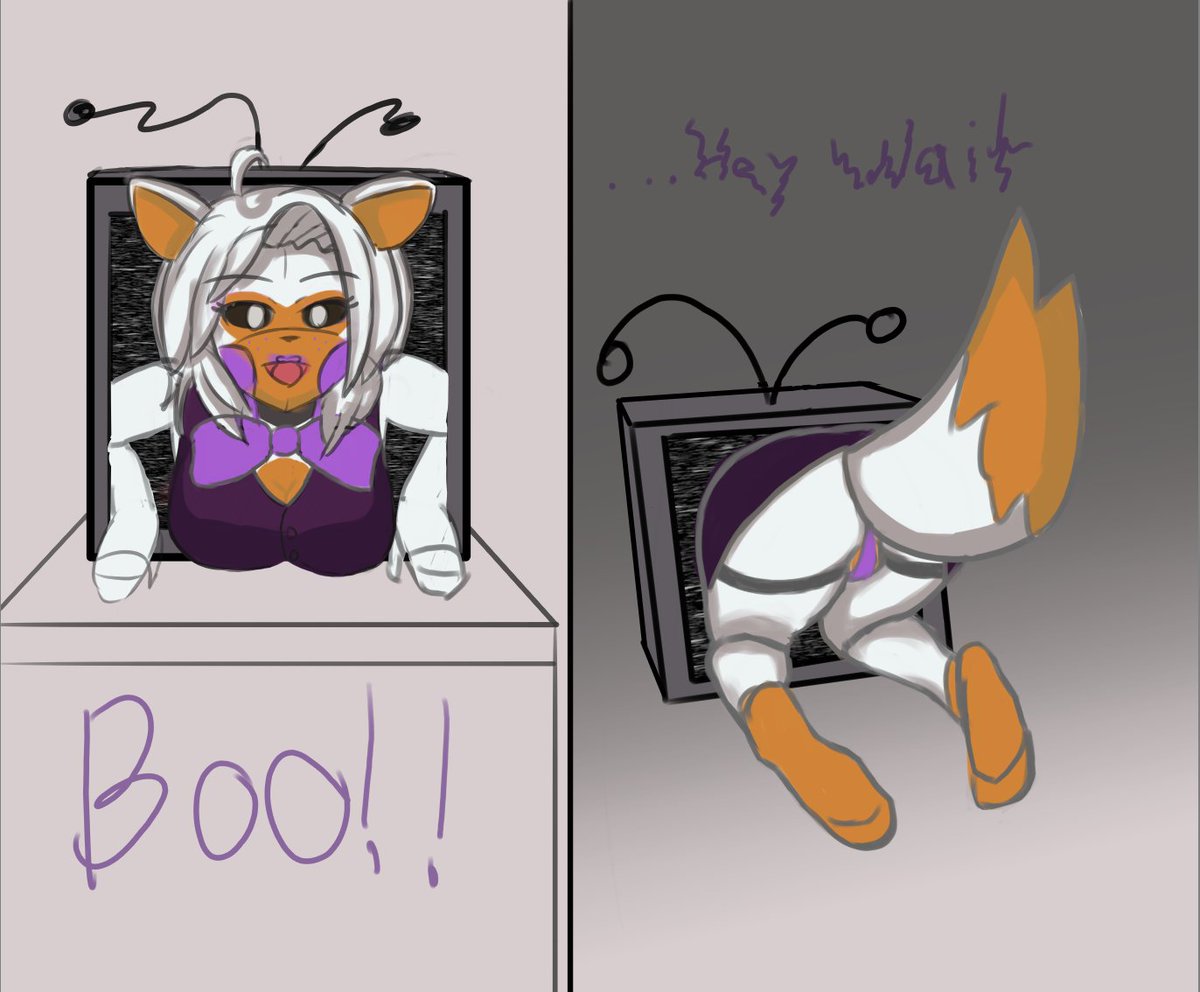 Turkeypear's tweet image. 10 likes and I'll make a full from this sketch #fnia #fnaf #lolbit #fivenightsinanime