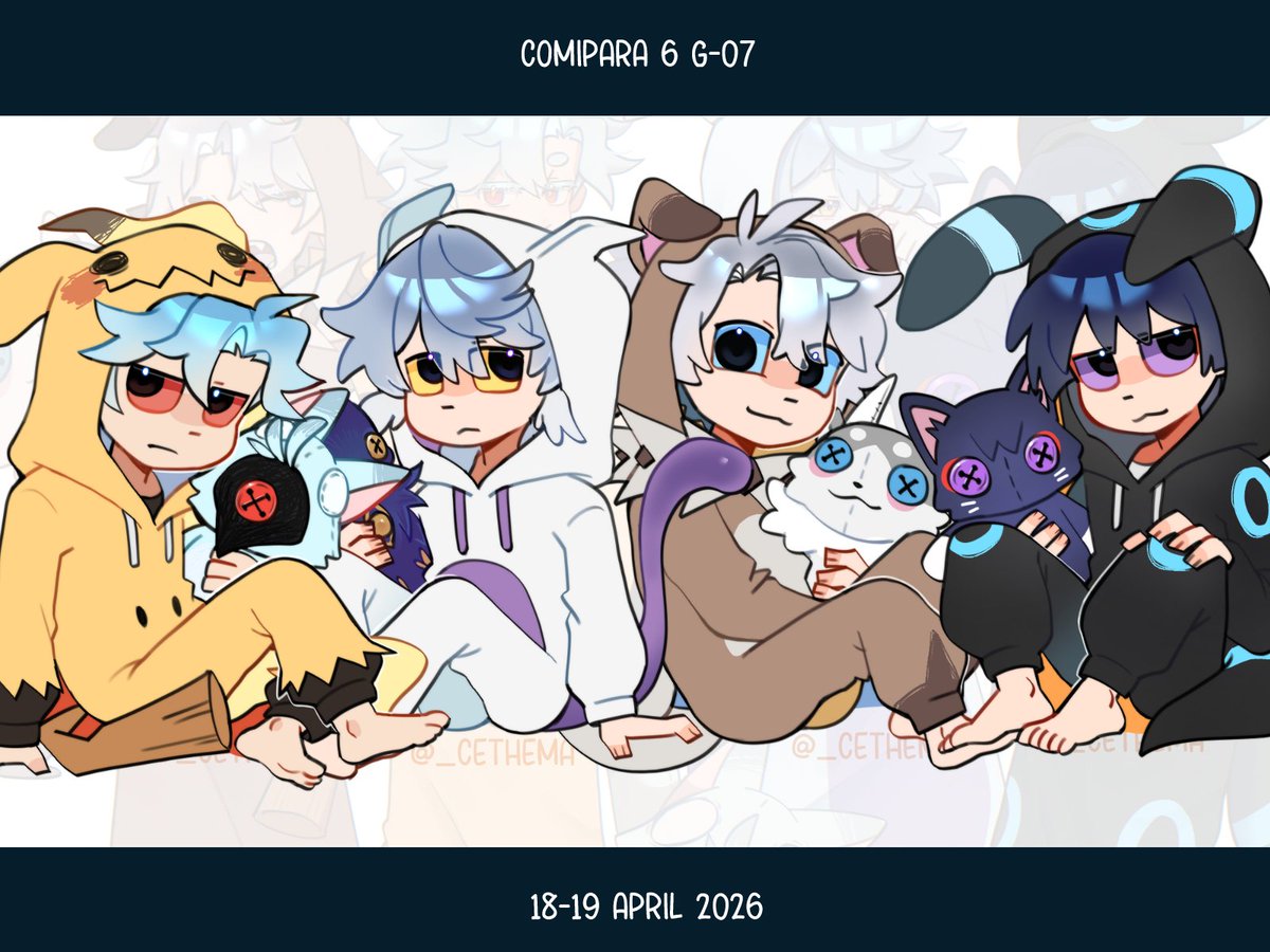 Cethema 🙀💤 COMIPARA 6 G-07 tweet media