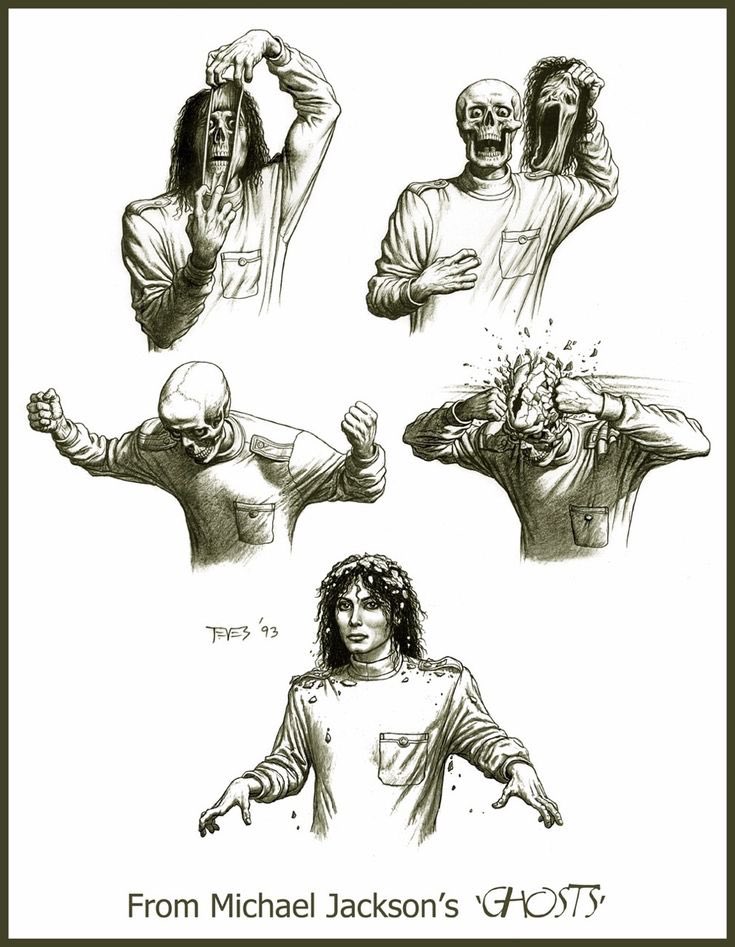 Ayer dibujé a Michael en mi concepto favorito, la joya que es Ghosts está infravalorada.