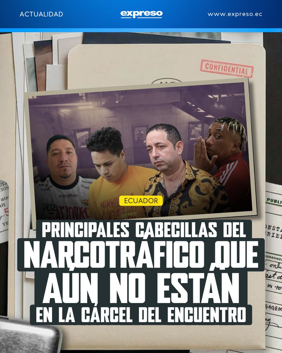 La apertura de la Cárcel del Encuentro marcó un punto importante en la política penitenciaria de Ecuador. Sin embargo, varios de los principales cabecillas del crimen organizado no están recluidos en ese centro penitenciario. 

Aquí los detalles 👉 bit.ly/4bnmAfH