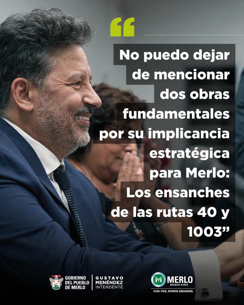 gustavomenendez's tweet photo. Hoy dimos inicio a un nuevo período de Sesiones Ordinarias del Honorable Concejo Deliberante de Merlo.

Un momento fundamental para repasar lo que hicimos, pero sobre todo para marcar el rumbo de lo que viene.

Con la convicción de que, aún en tiempos difíciles, el camino siempre es más trabajo, más presencia del Estado y más compromiso con cada vecino y vecina.