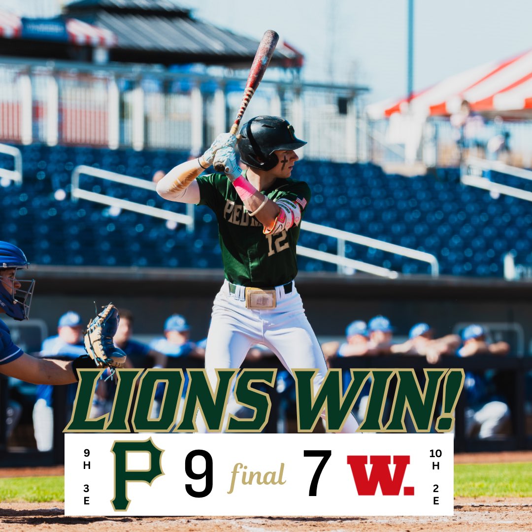 Piedmont Lions Baseball tweet media