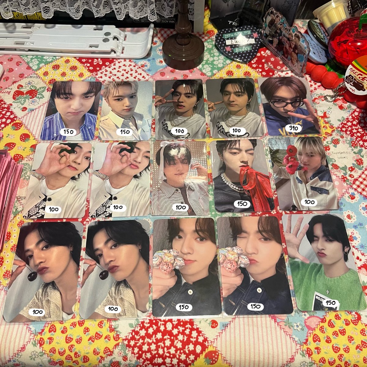 พร้อมส่ง wts 트레저 포카 양도 🍓
ฮารุโตะ haruto 

ราคาตามภาพ

💌ค่าส่งเหมา 40.-
(1,000+ free shipping)

สนใจ dm/mt ได้เลยค่ะ ☘️
#ตลาดนัดเทรเชอร์ #ตลาดนัดเด็กสมบัติ
#ตลาดนัดtreasure