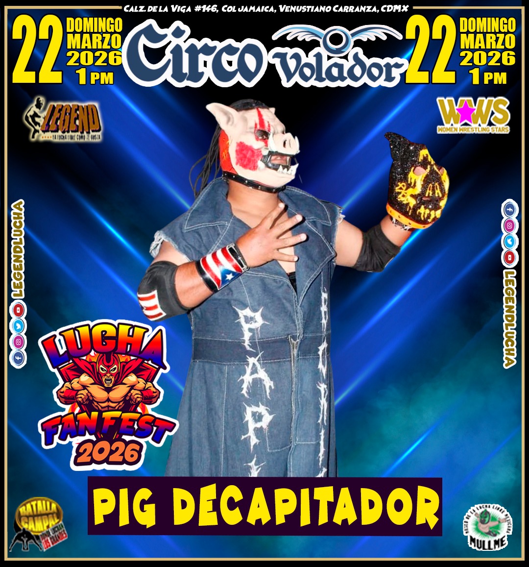 LEGEND LUCHA LIBRE tweet media