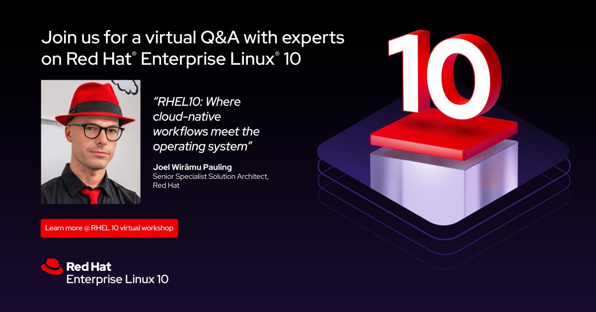 Red Hat APAC tweet media