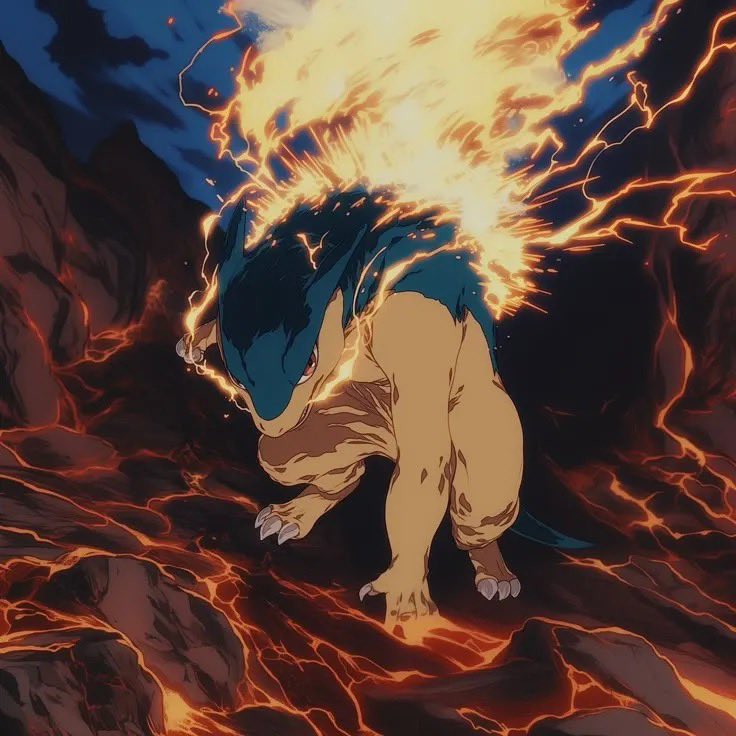 Pokémon Ghibli style.