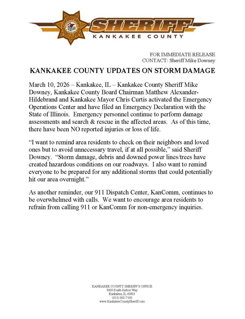 Kankakee Co Sheriff tweet media