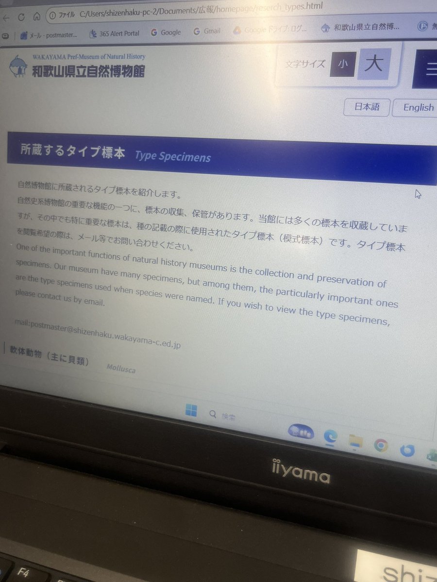 和歌山県立自然博物館 tweet media