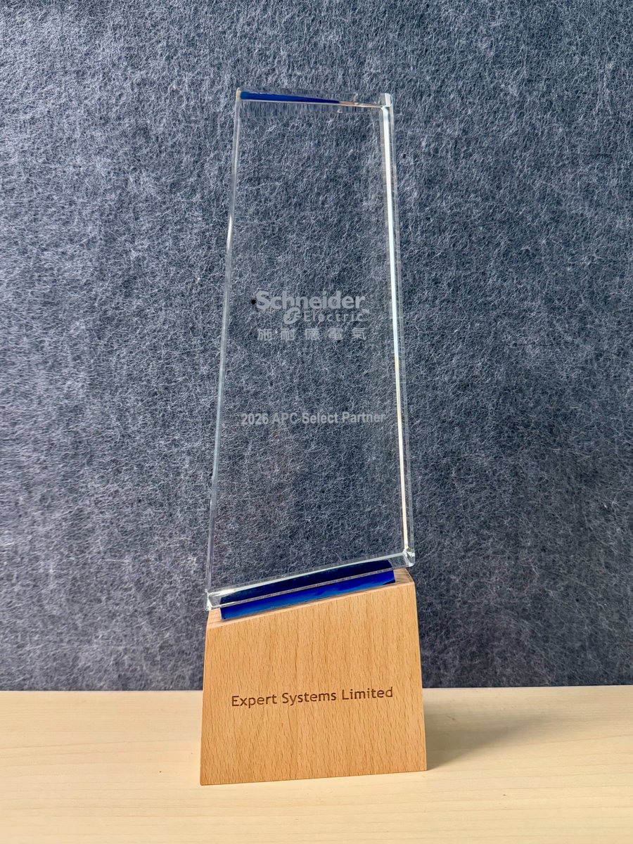 ExpertSystemsHK's tweet photo. 🏆Expert Systems is honored to receive the “2026 APC Select Partner” designation from Schneider Electric. We look forward to further strengthening our strategic partnership with Schneider Electric as we continue to advance innovation and create long‑term value within the industry https://t.co/xD5XX1O12b