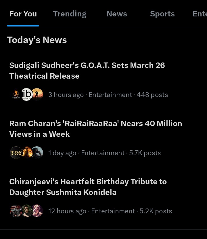 Lokesh27993374's tweet photo. And GOAT is Trending India wide along with Release Date 🔥

GOAT's Arrival is a Banger 💥💥💥

#GOATTheMovie #Sudheer
#GoatOnMarch26th https://t.co/PziLbaVLNi