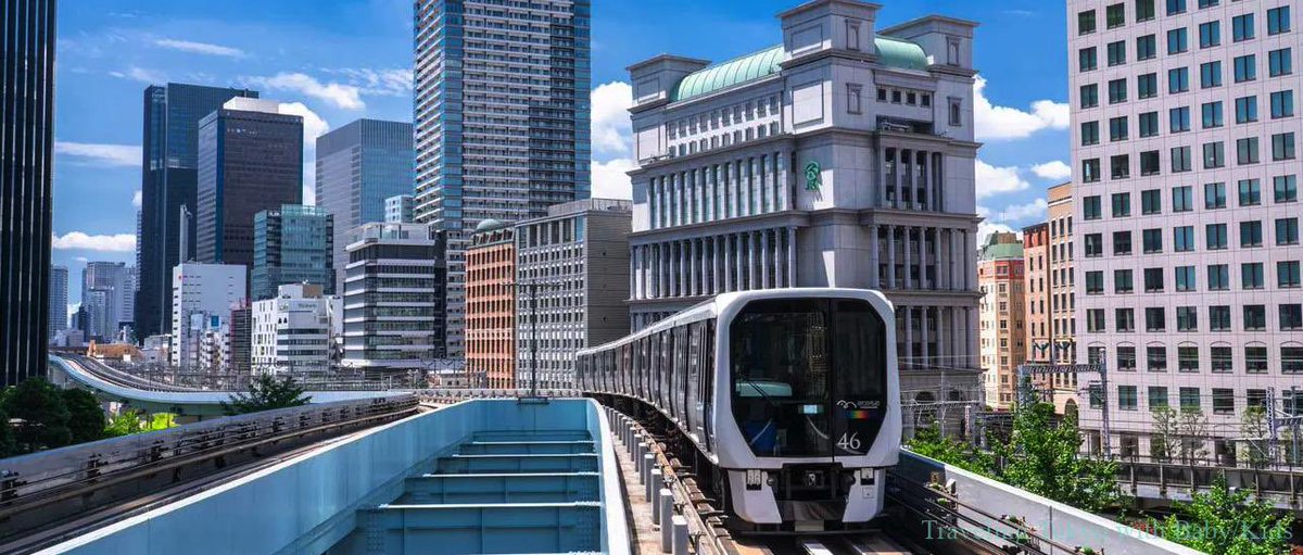 wrathofgnon's tweet photo. The elevated Yurikamome Line in Tokyo has been running driverless and automatic everyday since 1995 without a single passenger injury. https://t.co/P6GCjeYZNM