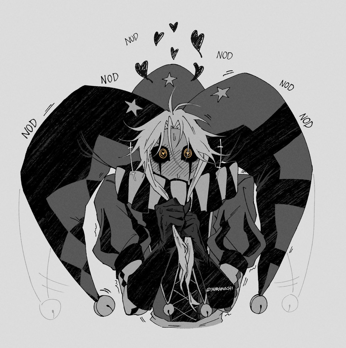 I don’t know if I want him to bite me or if I want to bite him

#thefreakcircus #thefreakcircuspierrot