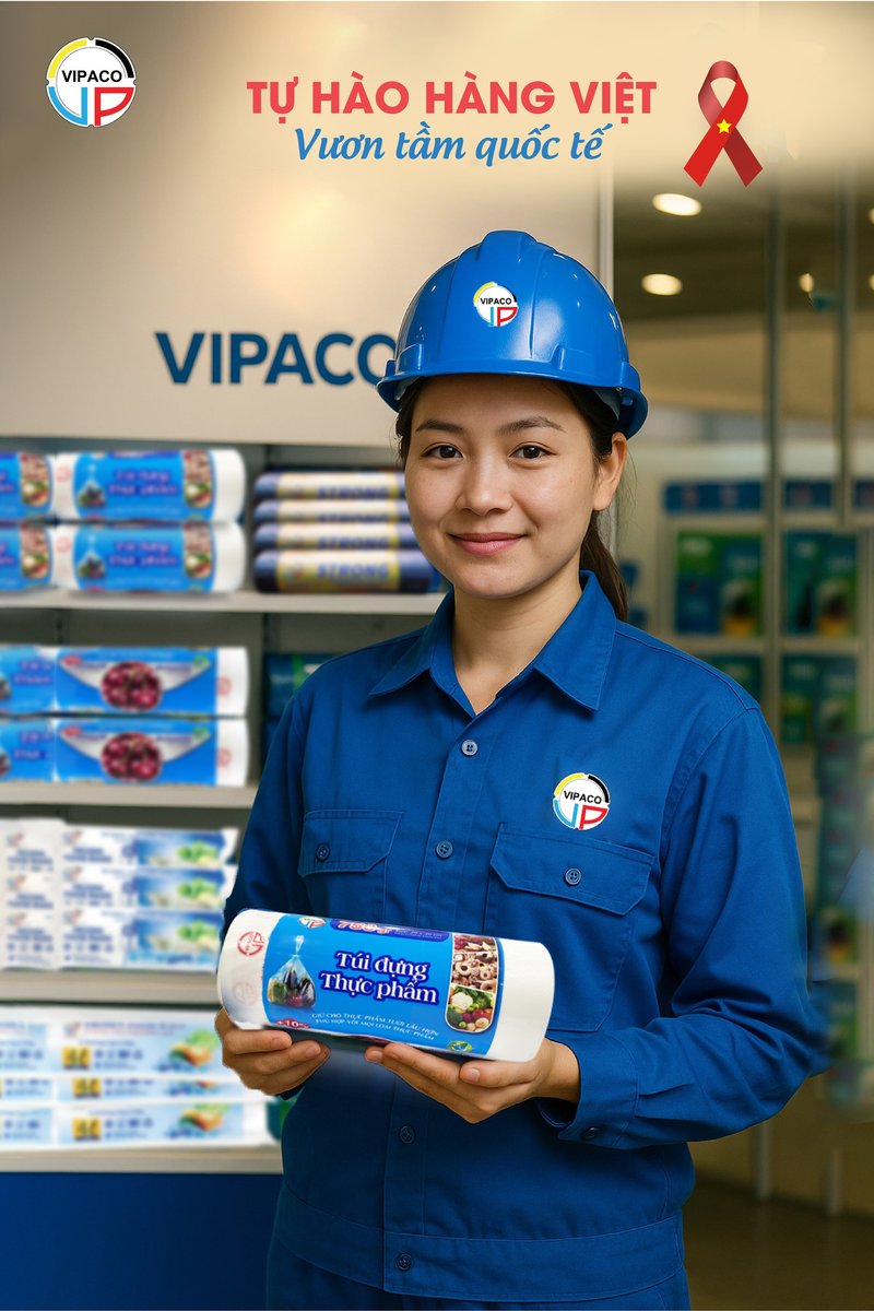 VIPACOPhoNoiA's tweet image. PROUDLY VIETNAMESE. GOING GLOBAL 🌏 VIPACOTrusted in Vietnam and reaching demanding markets across Europe, the Americas, and Asia. bag.#VIPACO #ProudlyVietnamese #GlobalQuality #FoodBags #TrashBags #SmartLiving