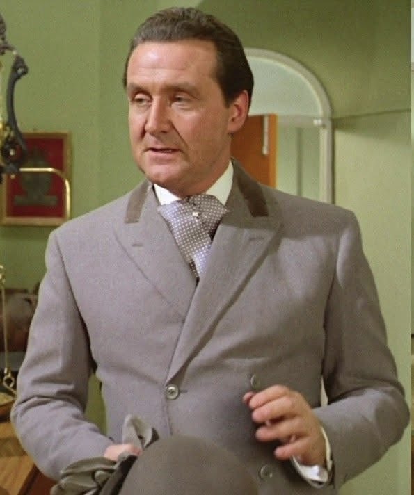 TimeLordDrew61's tweet photo. This Wednesday, Always Look out for Diabolical Masterminds John Steed Style of course. #TheAvengers #JohnSteed #PatrickMacnee https://t.co/8EoRUSDsBg