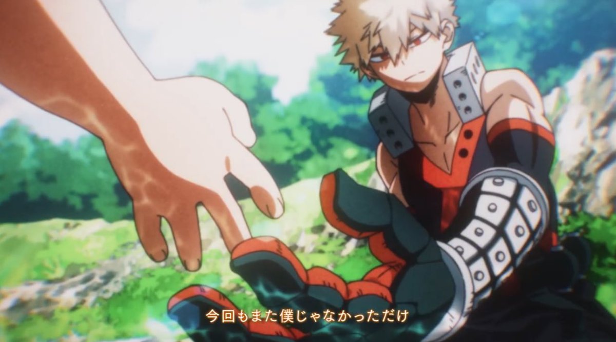 luvlykats's tweet photo. katsuki bakugou vs the river scene final boss. https://t.co/IIseGflJn6