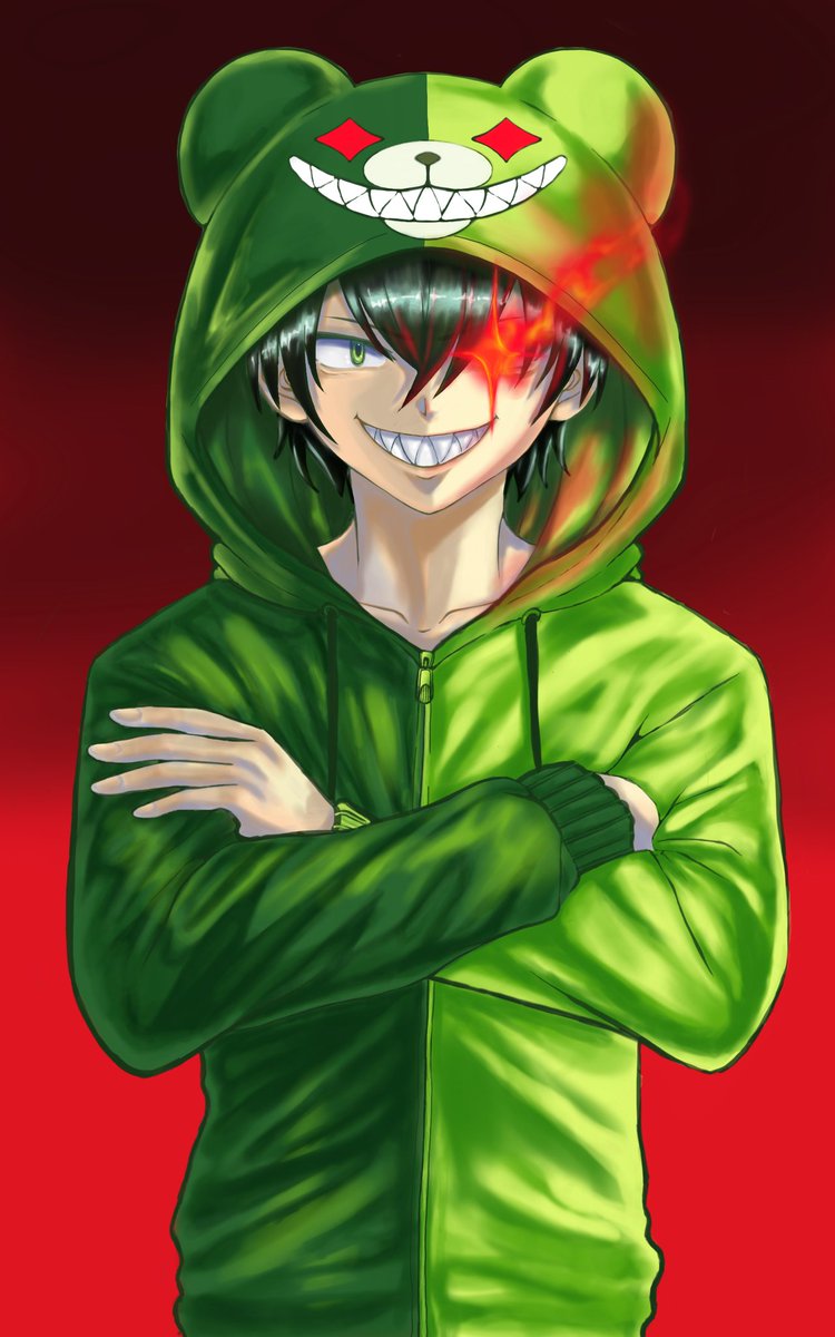 Ferranisz's tweet photo. Muchísimas gracias @DIBUTOKI  por la comisión te quedó muy hermoso el trabajo, gracias 💚 me gustaron las 2 versiones https://t.co/RLrSUeUCoF