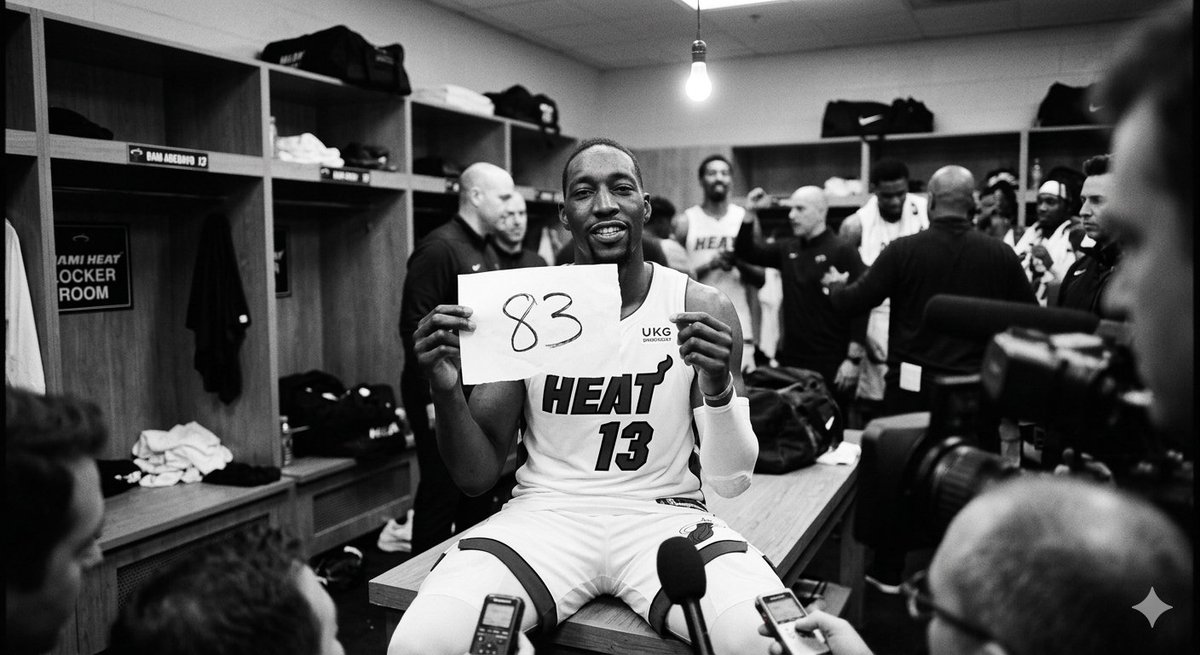 Bam Adebayo ladies and gentlemen 

#Miamiheat