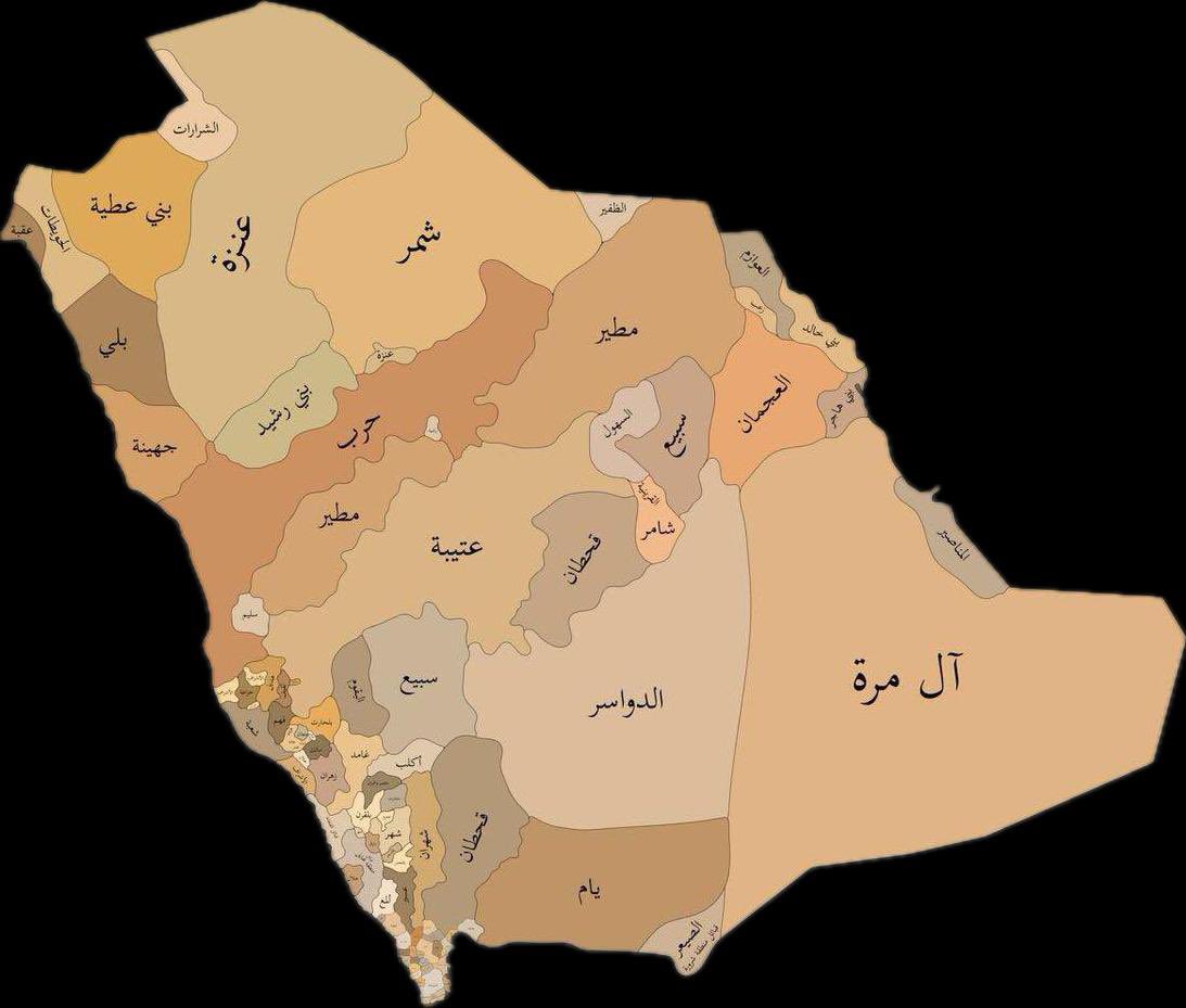 •

بادية #نجد الأوليين هم : 

حنيفة , عايذ , لام , الدواسر , بني خالد , الظفير , عنزة , سبيع , السهول , زعب , العوازم .

الكل هاجر منها ماعدا الدواسر وسبيع والسهول تشبثوا فيها كما تتشبث الأم في رضيعها .