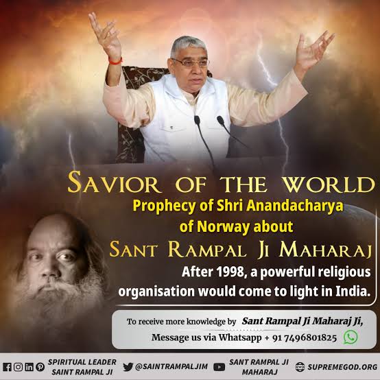 Pariatsatlok's tweet photo. After 1998, a powerful spiritual movement has been spreading the message of true worship and humanity. Millions are connecting with the teachings of Sant Rampal Ji Maharaj to understand the real path of salvation.
#SaviorOfTheWorld #SantRampalJiMaharaj #TrueDevotion https://t.co/cxQmoDzvWY