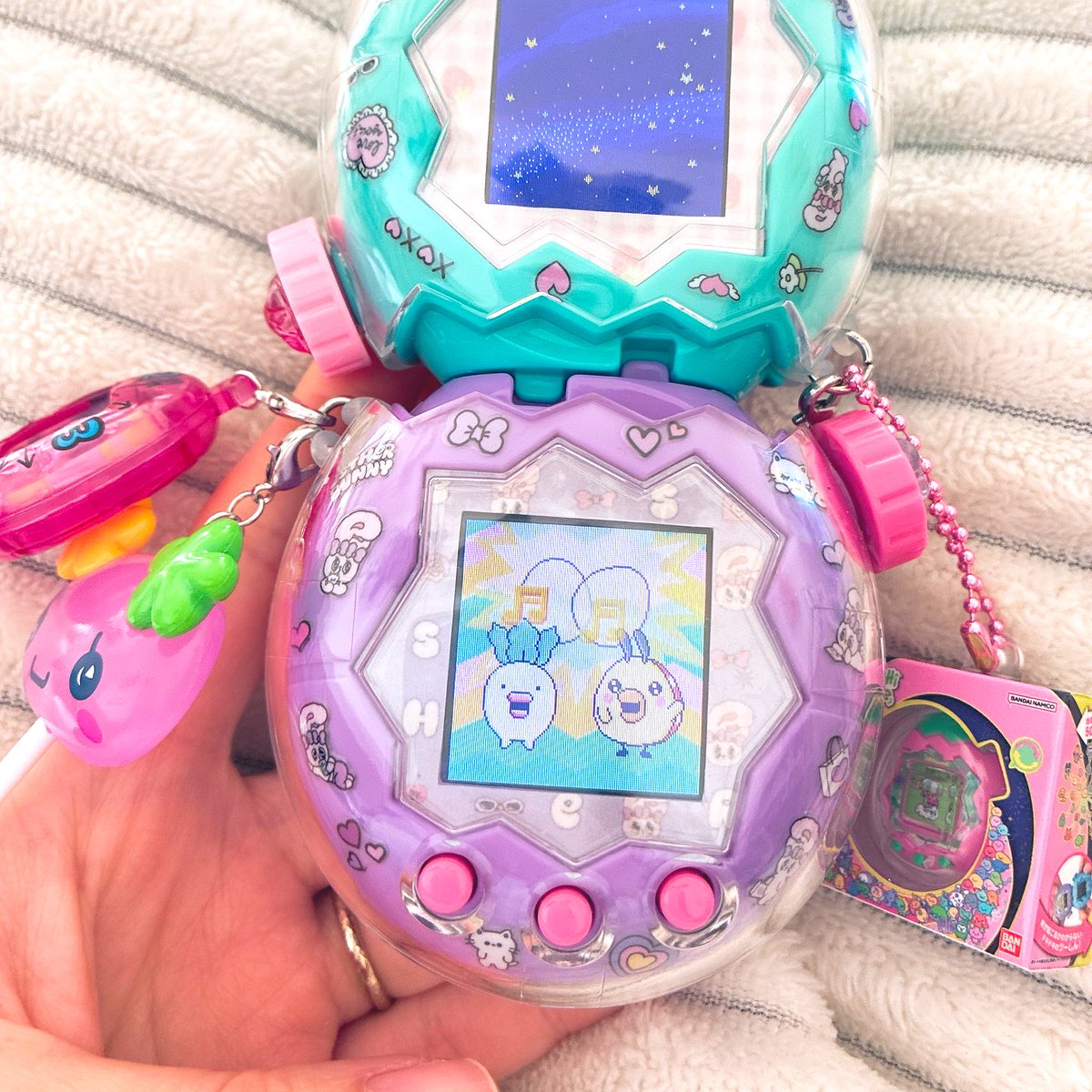 mikomeets's tweet photo. うちの子同士でブリード💜🩵

今度は自由に育ててみよう

誰になるかな( ᴖ⩊ᴖ )わくわく

#たまごっちパラダイス
#たまごっち
#tamagotchi https://t.co/yoCx4WyV4Z