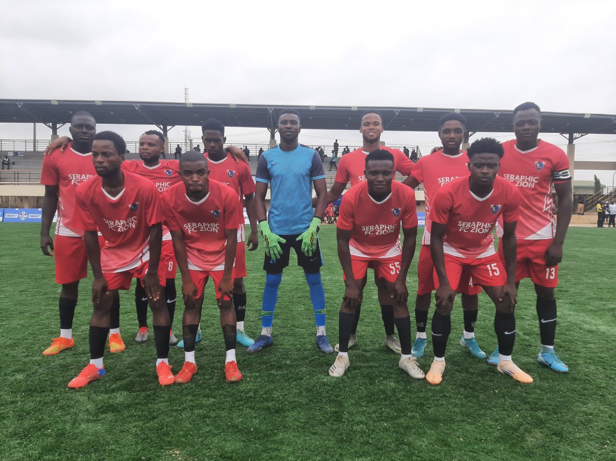 ClubSeraph10395's tweet photo. Man of the Match Award: Frank Akanimoh - GK.
⚽️1XBET Cup🏆2025: Round 1.
➡️Seraphic FC 🆚 Ighalo FA. https://t.co/PpjdsZgAen