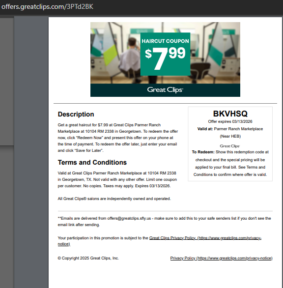 Great Clips Coupons April 2026 - ($5, $8.99, $10) tweet media