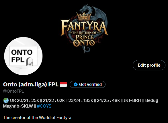 Onto (adm.liga) FPL 🇮🇩 tweet media