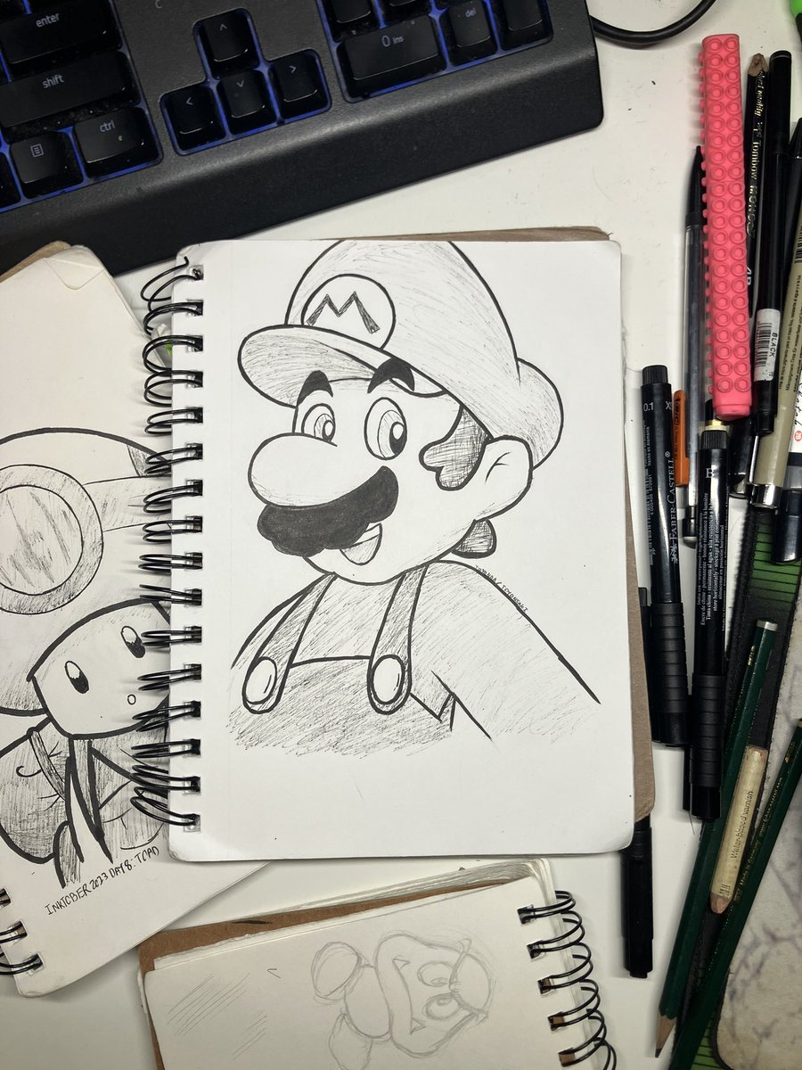 T0Y0NDA's tweet photo. Happy Mar10 Day! Kinda rushed, but wanted to do something for today 

#SuperMario #supermariogalaxymovie https://t.co/KROLOTt0VG