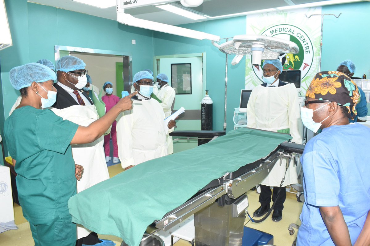 FMC_EB's tweet photo. A team of academics from the National Postgraduate Medical College of Nigeria (NPMCN) led by Professor Nwofor, conducted a re accreditation exercise at the hospital’s department of Surgery 
Lagos, Nigeria.
10th March,2026.
 #PrayforNigeria #Israël #Irán #North #telavivyanıyor https://t.co/nKRvhMYhIu