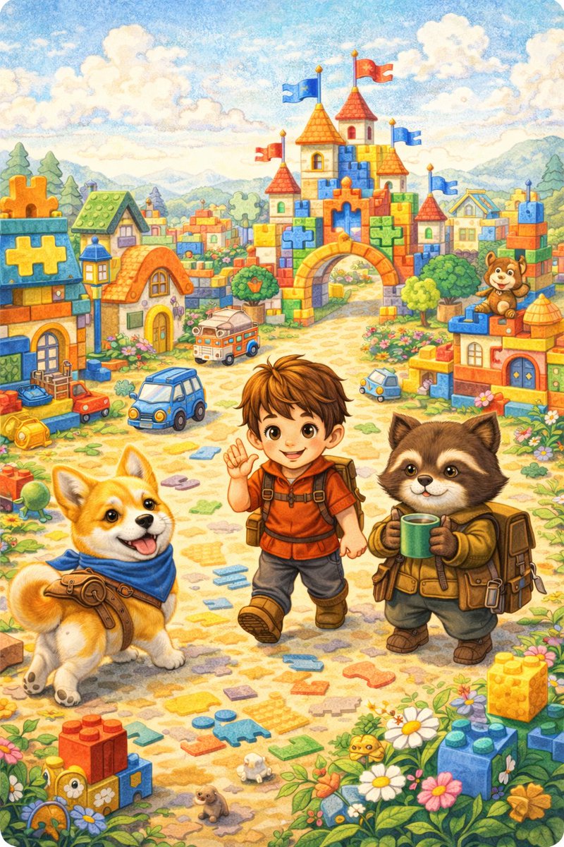 MoveDogPlay's tweet image. 🧸 Welcome to the Toy City.

A place where every path leads to a new adventure,
and every puzzle tells a story.

🐾 Explore together
🧩 Solve together
✨ Discover a new world

The MoveDog adventure begins.

#MoveDog #PuzzleGame #ToyWorld #Adventure
