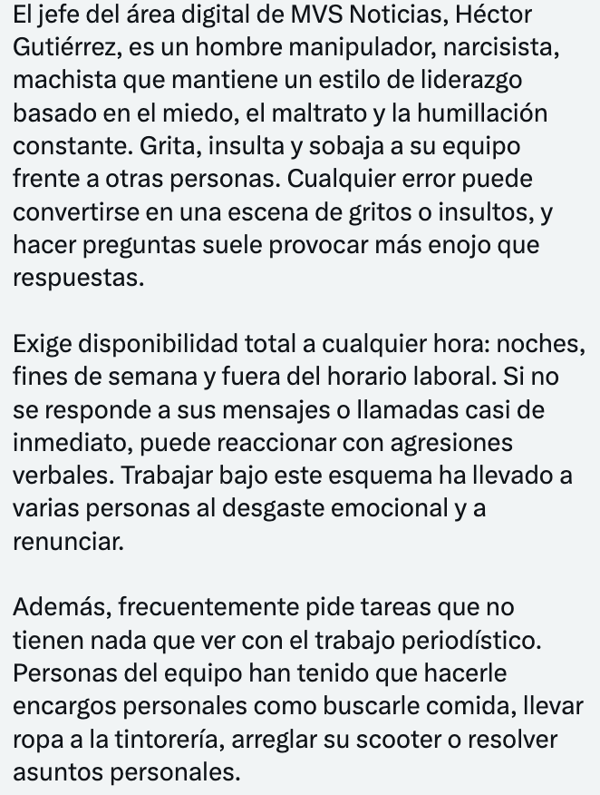 Terror en los medios tweet media