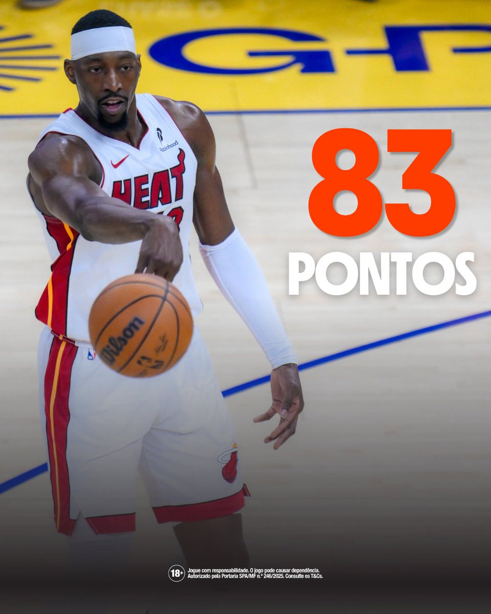 Bam Adebayo ultrapassa Kobe Bryant e alcança a segunda maior pontuação da história da NBA 🏀🔥

O pivô da equipe da Florida anotou inacreditáveis 83 pontos na partida, segunda maior marca de todos os tempos na competição 😱

O jogador ainda bateu o recorde de lances livres
