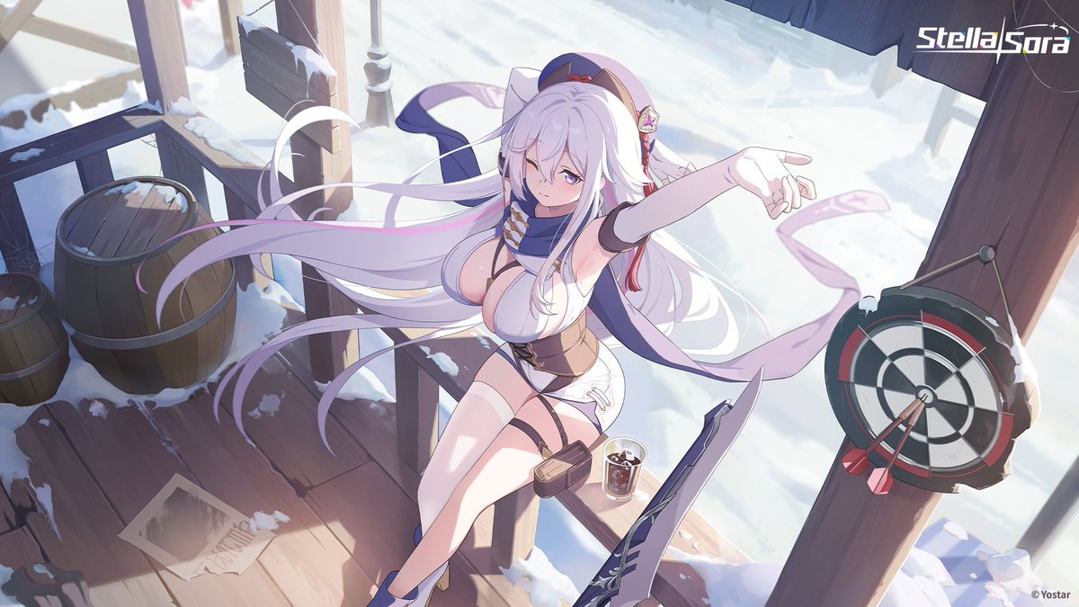 StellaSoraEN's tweet photo. ✧Stella Sora Wallpaper | Winter Requiem and the Trigger of Dawn

Dear Tyrant, please check out special wallpapers for Winter Requiem and the Trigger of Dawn, and feel free to save and use them as you wish!

"You are always helping me out. Are you sure you don't want anything in return?"

#StellaSora #Yostar