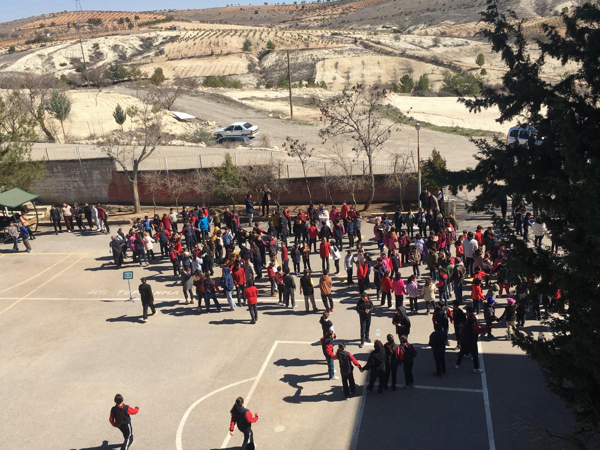 1-7 Mart Deprem haftası kapsamında tatbikatımız başarılı bir şekilde gerçekleştirilmiştir.