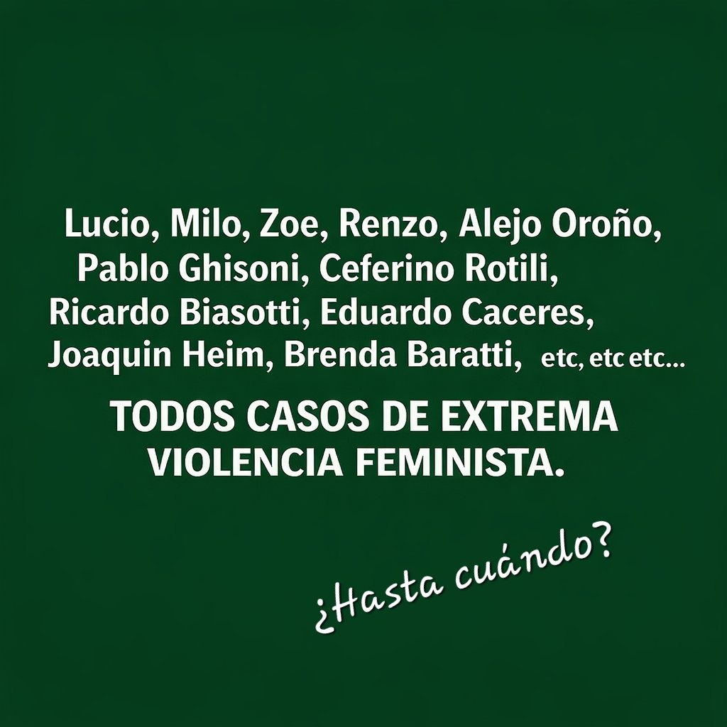 ¿Por qué la vida del hombre vale tan poco?

¿Por qué hemos normalizado la violencia feminista?

¿Hasta cuándo? #8M